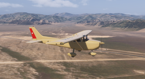 Asobo C172 Classic/G1000 Ejército de Chile (E-121)