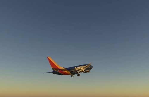 Southwest livery for PMDG 737-600 FS24
