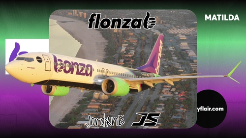 Bonza (Flair Hybrid Livery | C-FLKC) | iFly 737 Max 8