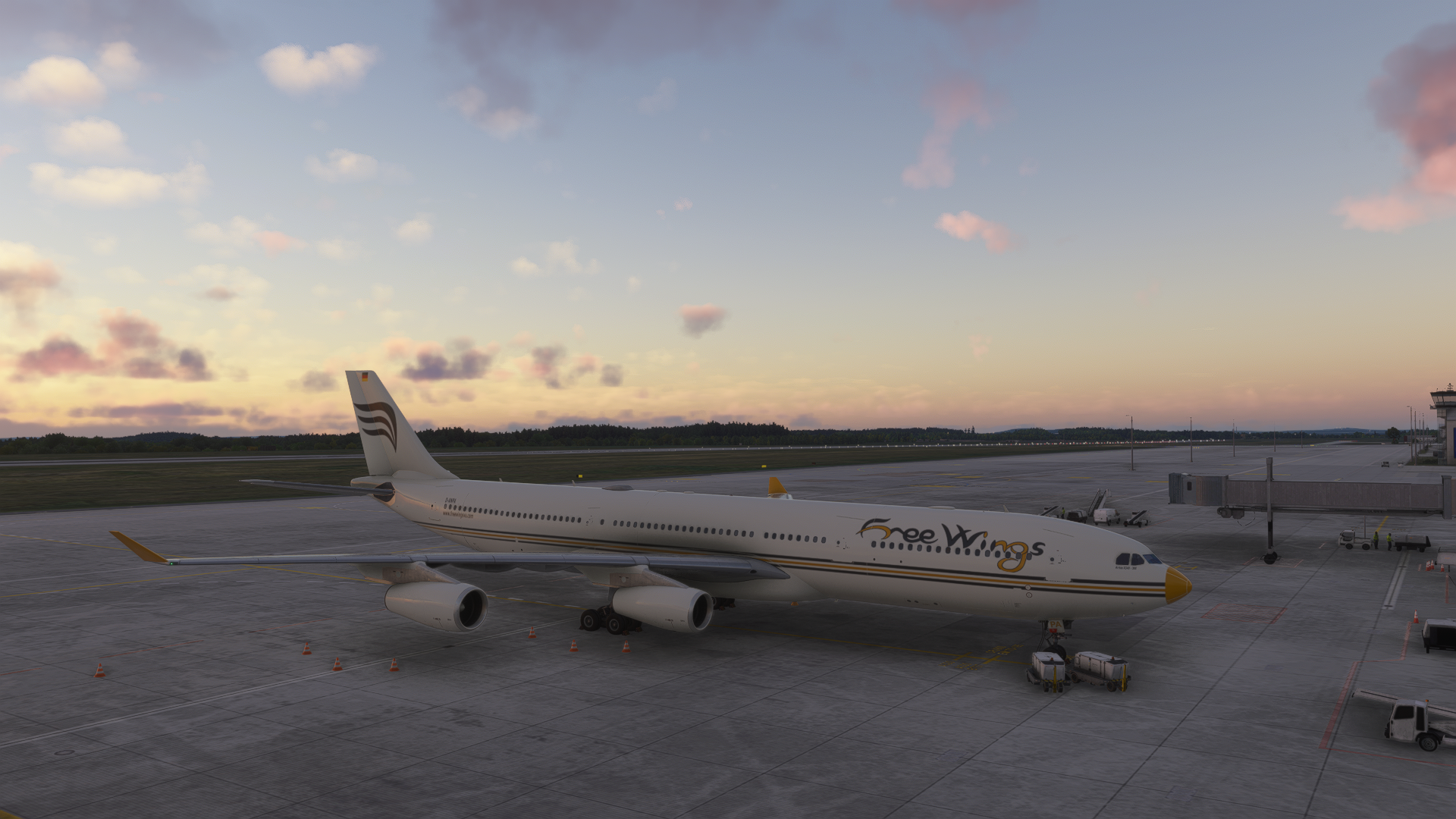 IniBuilds A340 -300 FreewingsVA - Image 1