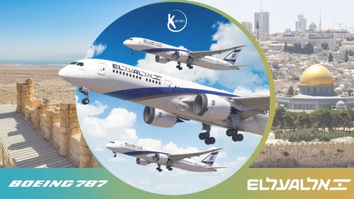 [PACK] HorizonSim Boeing 787-9 El Al Israel Airlines 4K & 8K