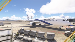 [PACK] HorizonSim Boeing 787-9 El Al Israel Airlines 4K & 8K thumbnail 3