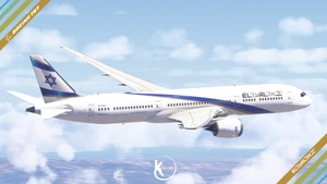 [PACK] HorizonSim Boeing 787-9 El Al Israel Airlines 4K & 8K thumbnail 10