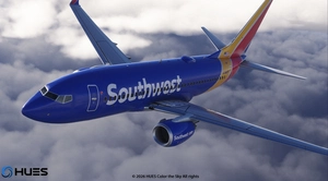 Southwest Fleet Pack w/ Cabin | Custom 3D Interior | Smart Decals thumbnail 4