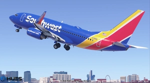 Southwest Fleet Pack w/ Cabin | Custom 3D Interior | Smart Decals thumbnail 7