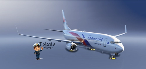 PMDG 737-900BW | Malaysian Airlines (Oneworld) N649ETI | Fictional