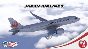 [A32NX] Japan Airlines JA320J [8K] Livery thumbnail 1