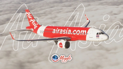 [A32NX] AirAsia Thai/Malay [8K] Livery Pack