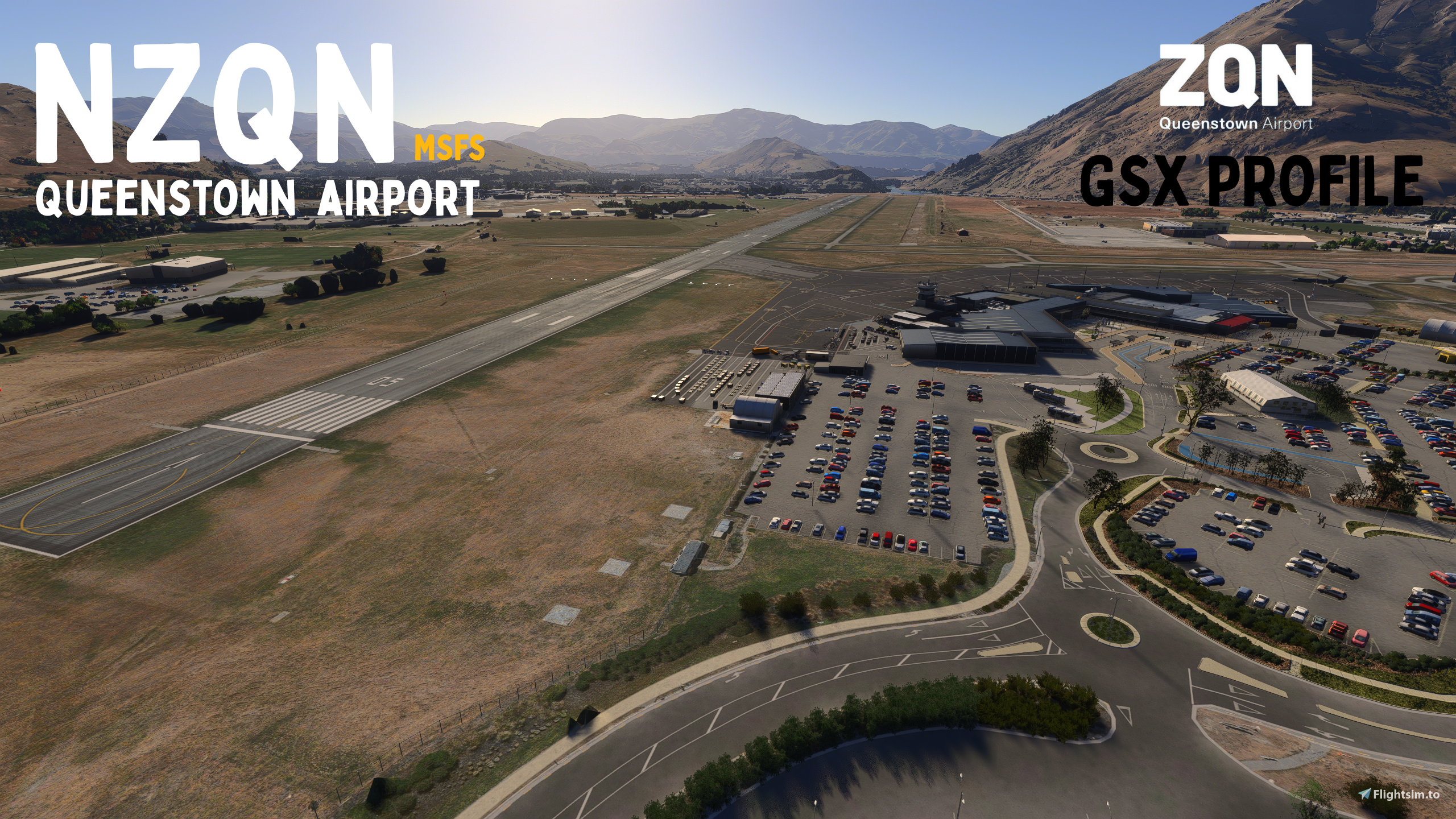 NZQN - GSX Profile Queenstown (Inibuilds) - Image 1