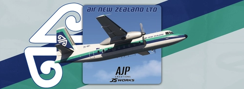 Air New Zealand - ZK-NFI - MS/Inibuilds Fokker F27