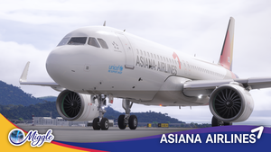 [A32NX] Asiana Airlines HL7769 [8K] Livery thumbnail 3