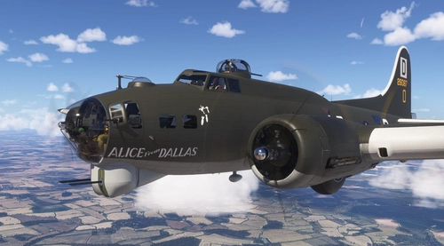Microprose - B-17G - 42-5867  "Alice From Dallas"