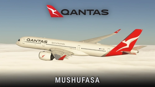 Qantas  Pack (Fictional) | iniBuilds A350-900/ULR [8K/4K]