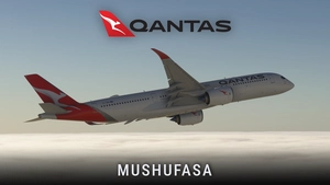 Qantas  Pack (Fictional) | iniBuilds A350-900/ULR [8K/4K] thumbnail 4