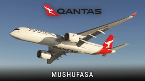 Qantas  Pack (Fictional) | iniBuilds A350-900/ULR [8K/4K] thumbnail 5