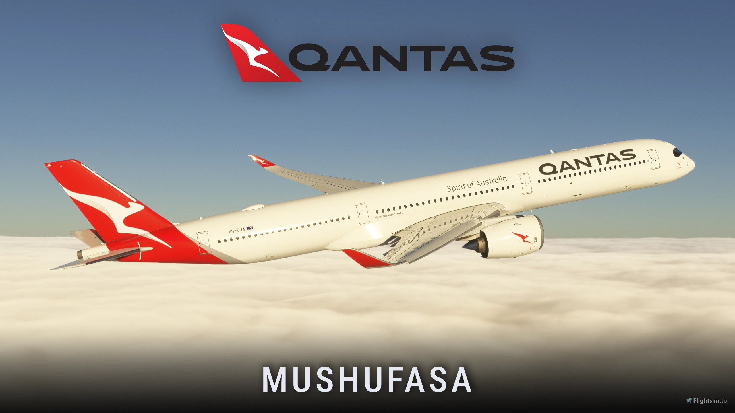 Qantas Pack | iniBuilds A350-1000 [8K/4K] - Image 1