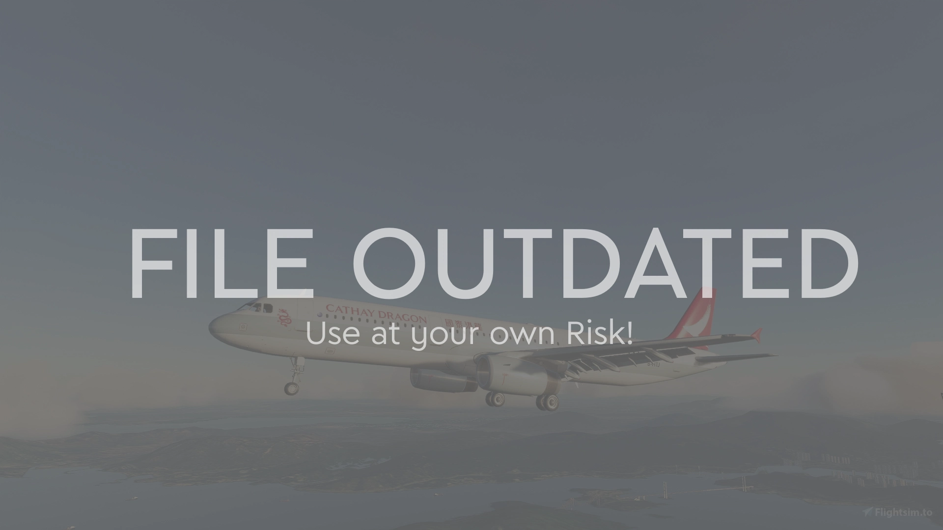 A321 Cathay Dragon [8K/4K] - Image 1