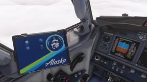 PMDG 737-700 Alaska Airlines w/ cargo (N625AS) thumbnail 7