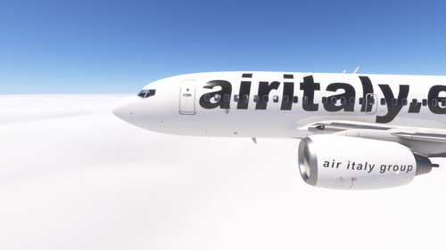 PMDG 737-700 w/ cabin Air Italy (EI-IGP)
