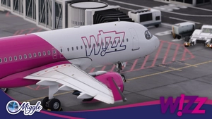 [A32NX] WizzAir HA-LJB HA-LJF [8K] Livery thumbnail 2