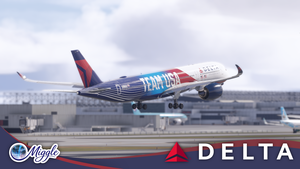 Delta Air Lines 'Team USA' Milano Cortina N531DN [A350-900] thumbnail 5