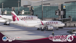 [A32NX] Qatar Airways A7-AHT [8K] thumbnail 2