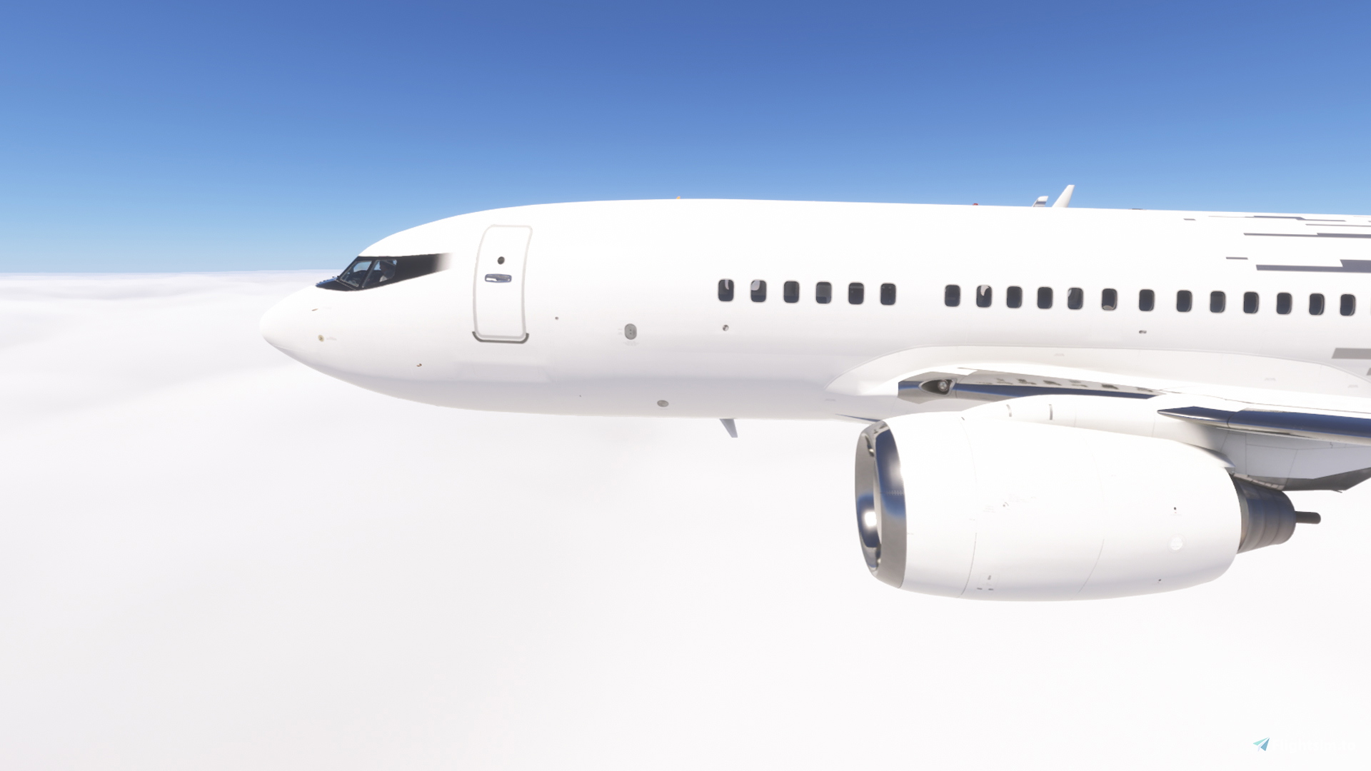 PMDG 737-700BBJ Crescent Heights (N480CH) - Aircraft Liveries for