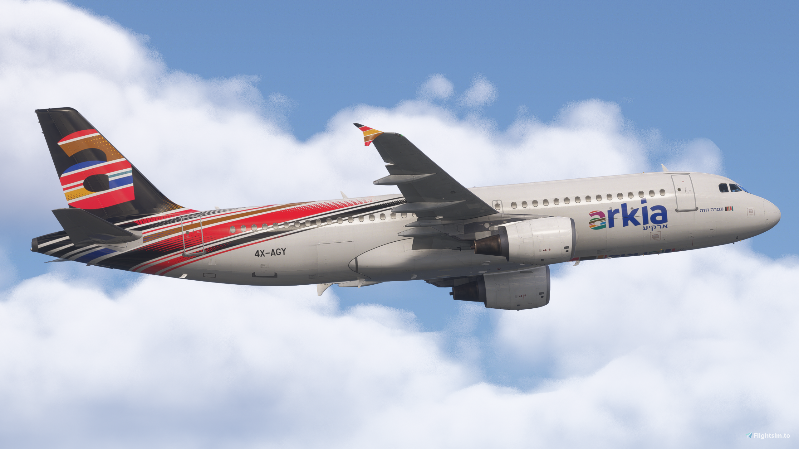Arkia Israeli Airlines | 4X-AGY | Fenix A320 CFM | 2025 - Image 1
