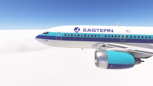 PMDG 737-700 w/ cabin Eastern Air Lines (N8836E)