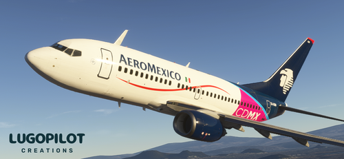 Aeroméxico XA-AGM (High Fidelity/2014) | B737-700 PMDG
