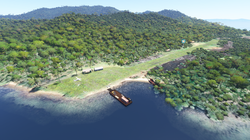 AYCS China Strait airstrip 24