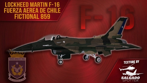 SC Desings F-16 fictional CAMO Fuerza aérea de Chile