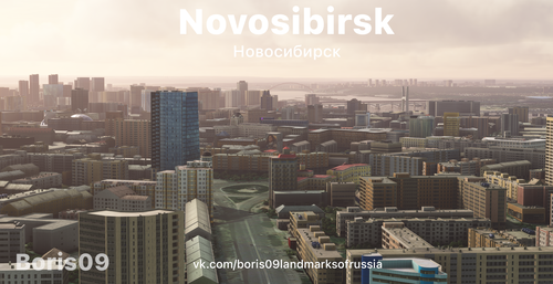 Novosibirsk Landmarks 2020