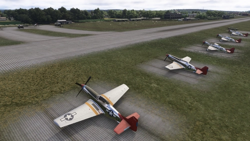 USAAF 99th Fighter Squadron Airbase in Baden-Württemberg (Fictional)