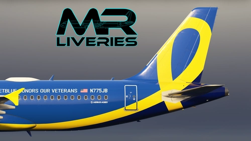 Fenix | Airbus A320 | jetBlue | N775JB 'Vets in Blue'