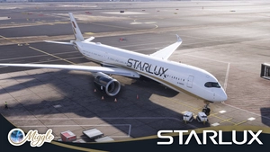 Starlux Airlines Livery w/ Cabin Pack [A350-900] thumbnail 2