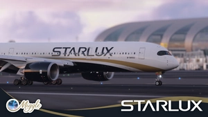 Starlux Airlines Livery w/ Cabin Pack [A350-900] thumbnail 3