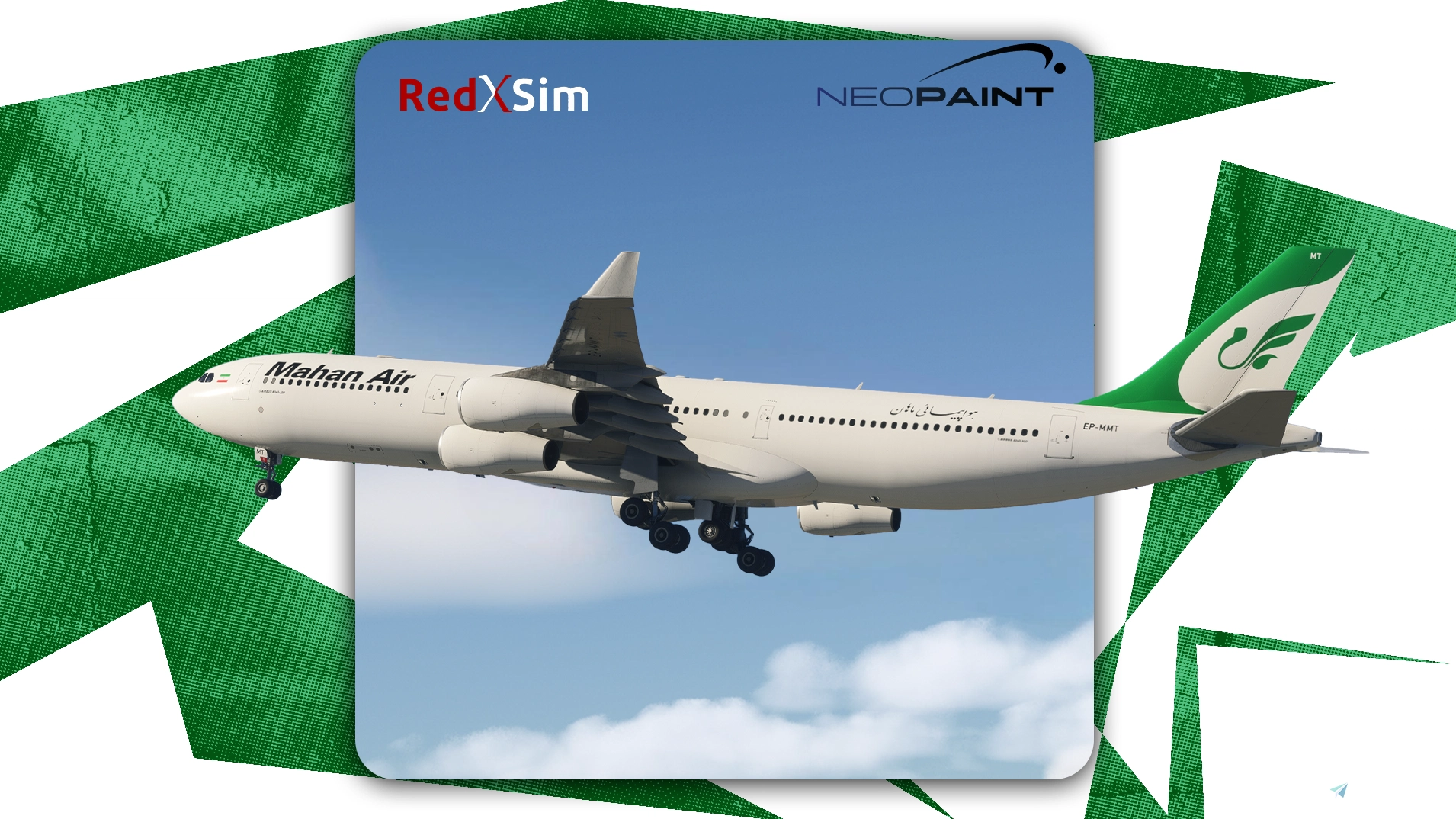 Mahan Air Fleet Pack for A340-300 | 8k