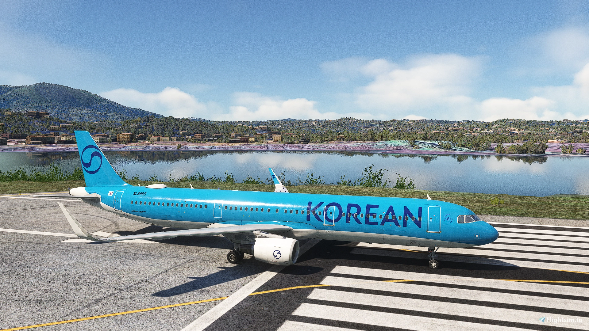 Fenix A321 CFM SL Korean Air - Aircraft Liveries for MSFS