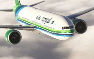 Saudia Airlines (80 Years Livery) | PMDG 777-300ER thumbnail 4