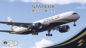 Starlux Airlines Livery w/ Cabin Pack [A350-900] thumbnail 1