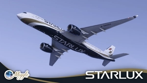 Starlux Airlines Livery w/ Cabin Pack [A350-900] thumbnail 5