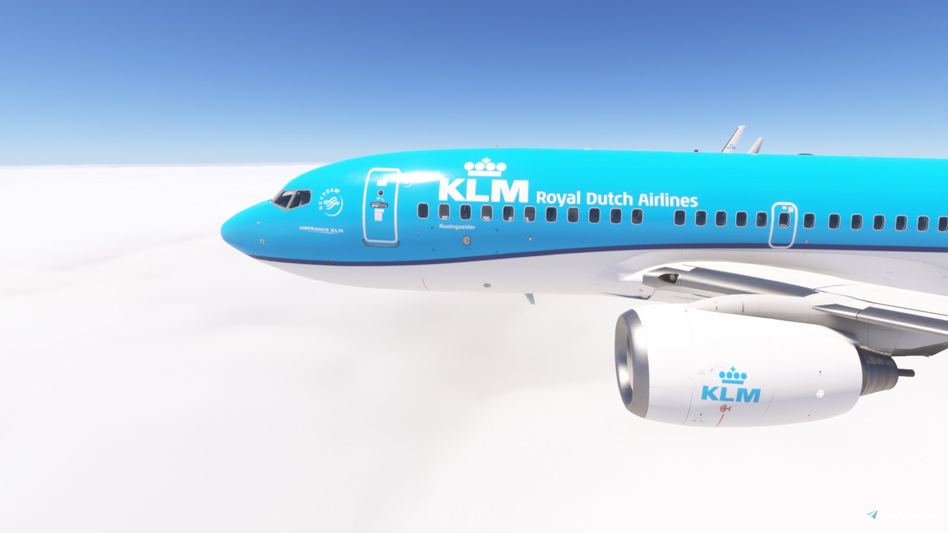 PMDG 737-700 w/ cabin KLM Royal Dutch Airlines Fleet - Image 1