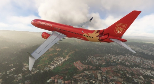 IFly Boeing 737 MAX-8 Copa Airlines HP9819CMP "Panamá Football Team"