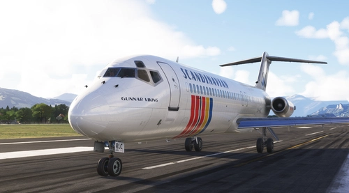 Scandinavian Airlines LN-RLC "Gunnar Viking"