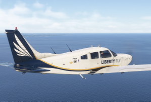 Just Flight PA-28R Turbo III - Liberty Fly Livery thumbnail 1