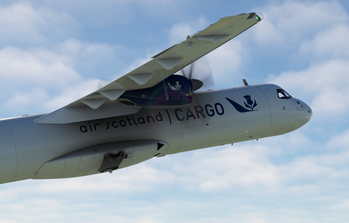 Air Scotland Cargo | Asobo ATR 72-600F | G-ESSL | 4K