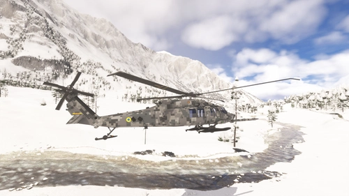 Delta Simulations UH-60 (V5) | NGU (Pixel Camo Pack)