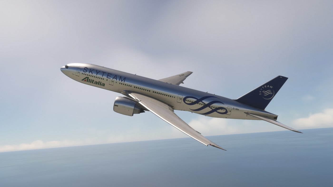PMDG B777-200ER | Alitalia (Skyteam livery) | Requested - Aircraft