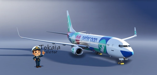 PMDG 737-900BW | Transavia (Peter Pan Livery) | PH-NIM Fictional | Requested